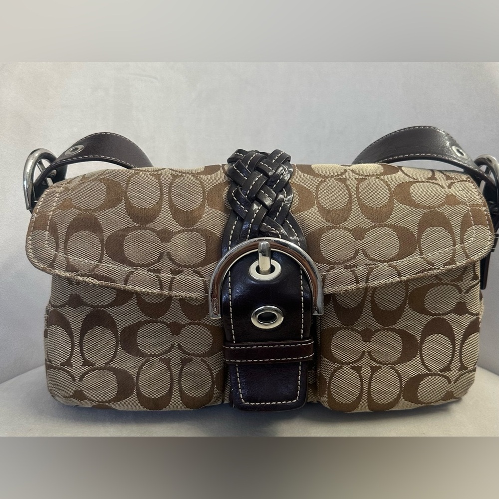 Coach Signature Jaquard Handbag